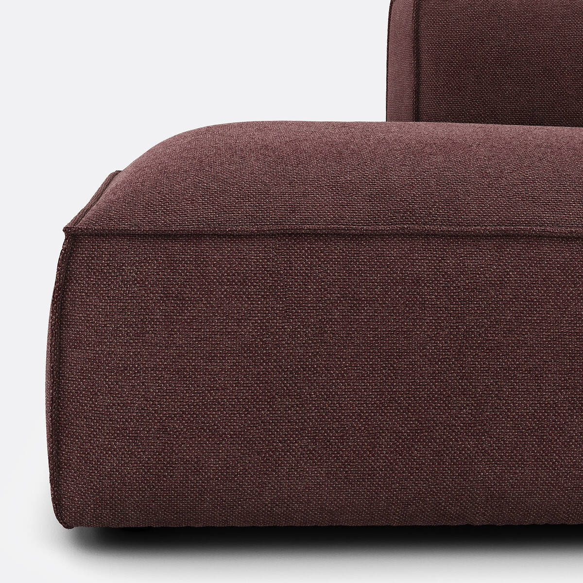 LA REDOUTE INTERIEURS<br>Sofá retangular, tecido texturizado, Seven