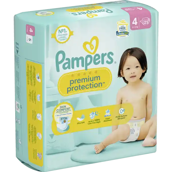 premium protection Windeln Gr.4 (9-14kg)