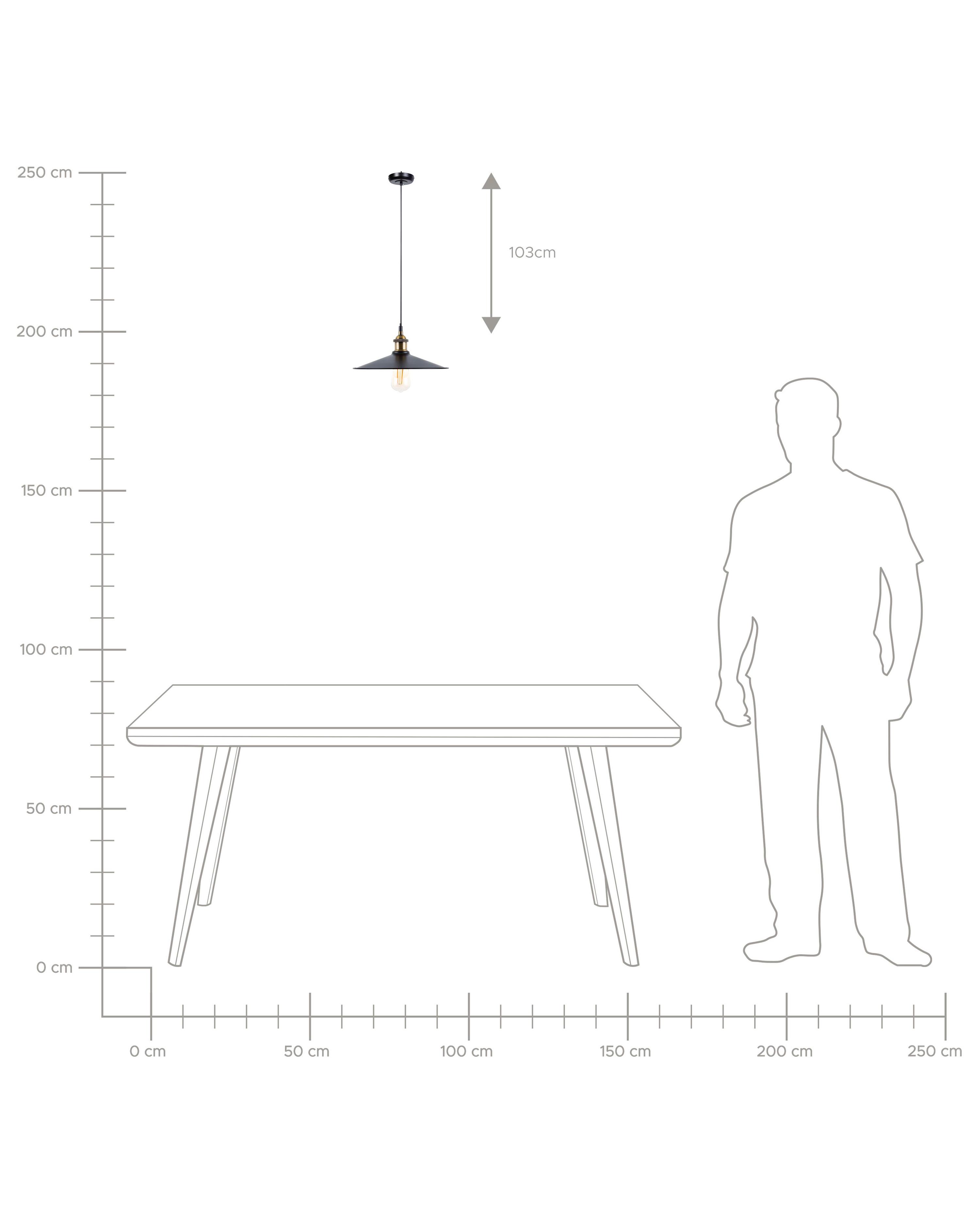 Hanglamp SWIFT Metaal Messing