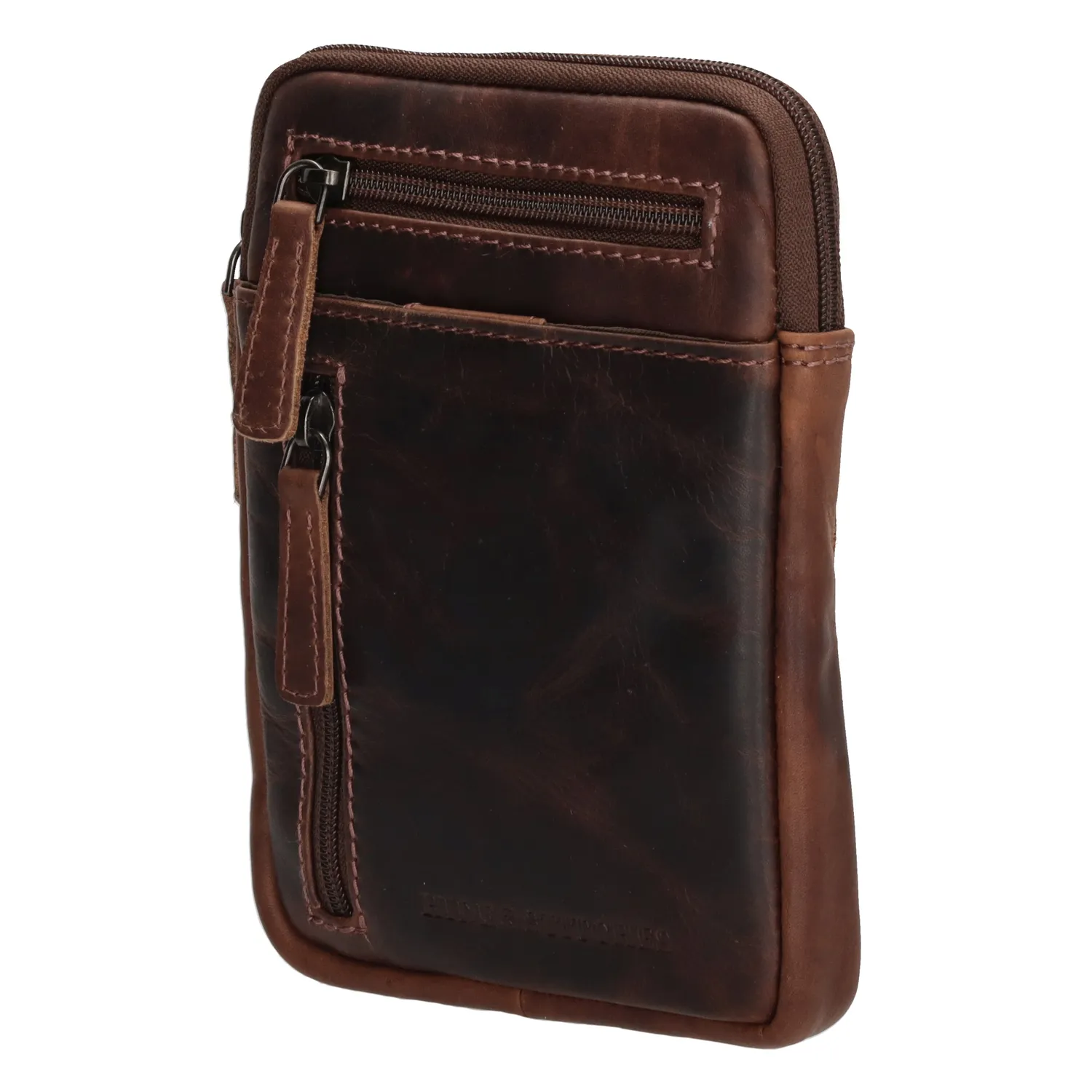 Hide & Stitches Japura Schoudertas Bruin