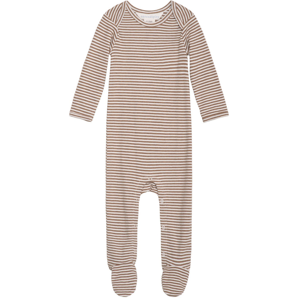 Køb Serendipity Almond/Offwhite Baby Dragt Stripe
