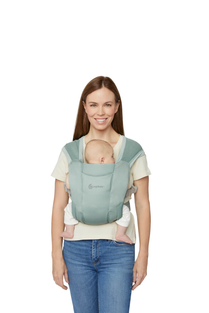 Embrace Neugeborenentrage - Soft Air Mesh - Sage