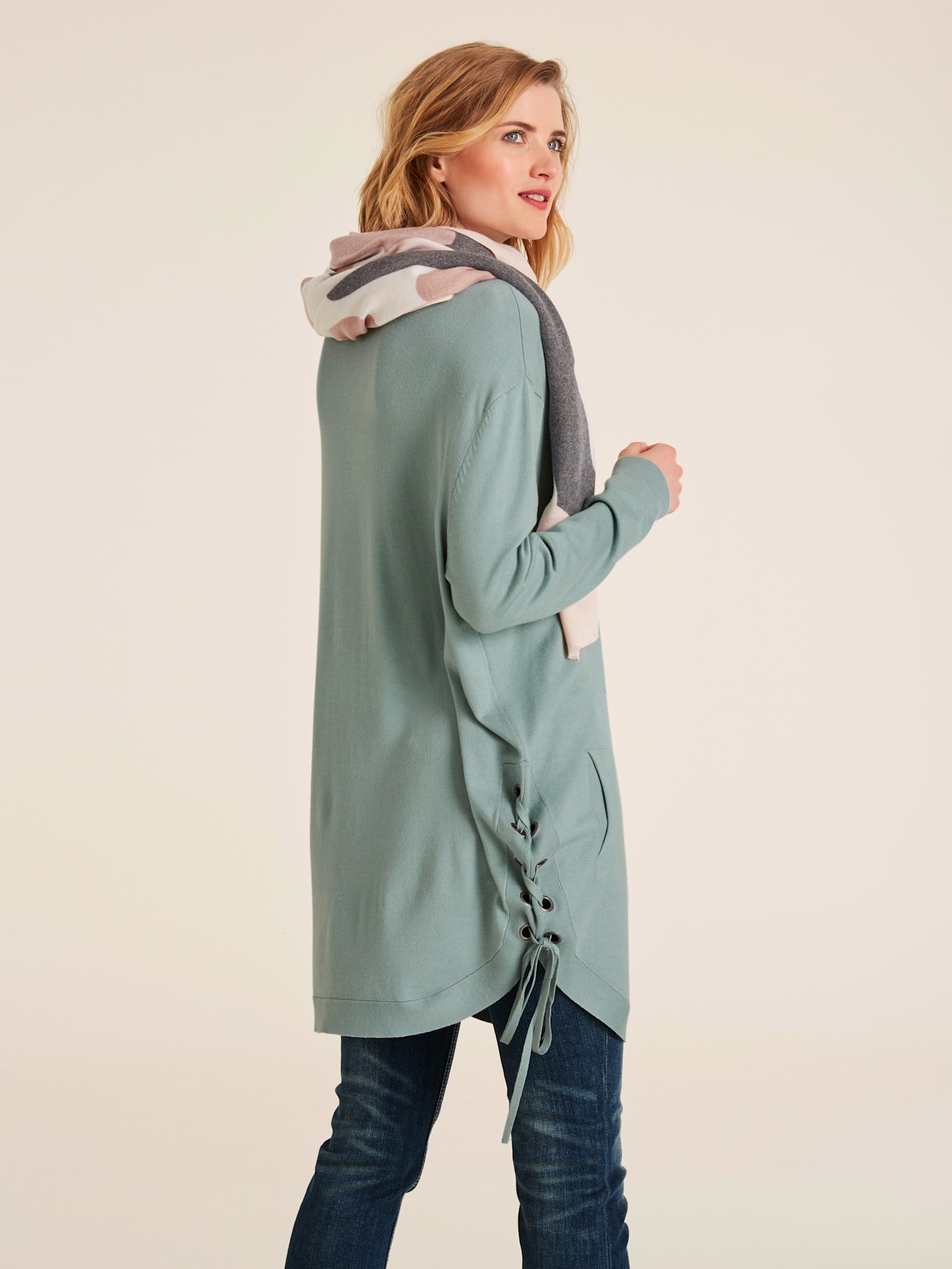 Pull long encolure ronde