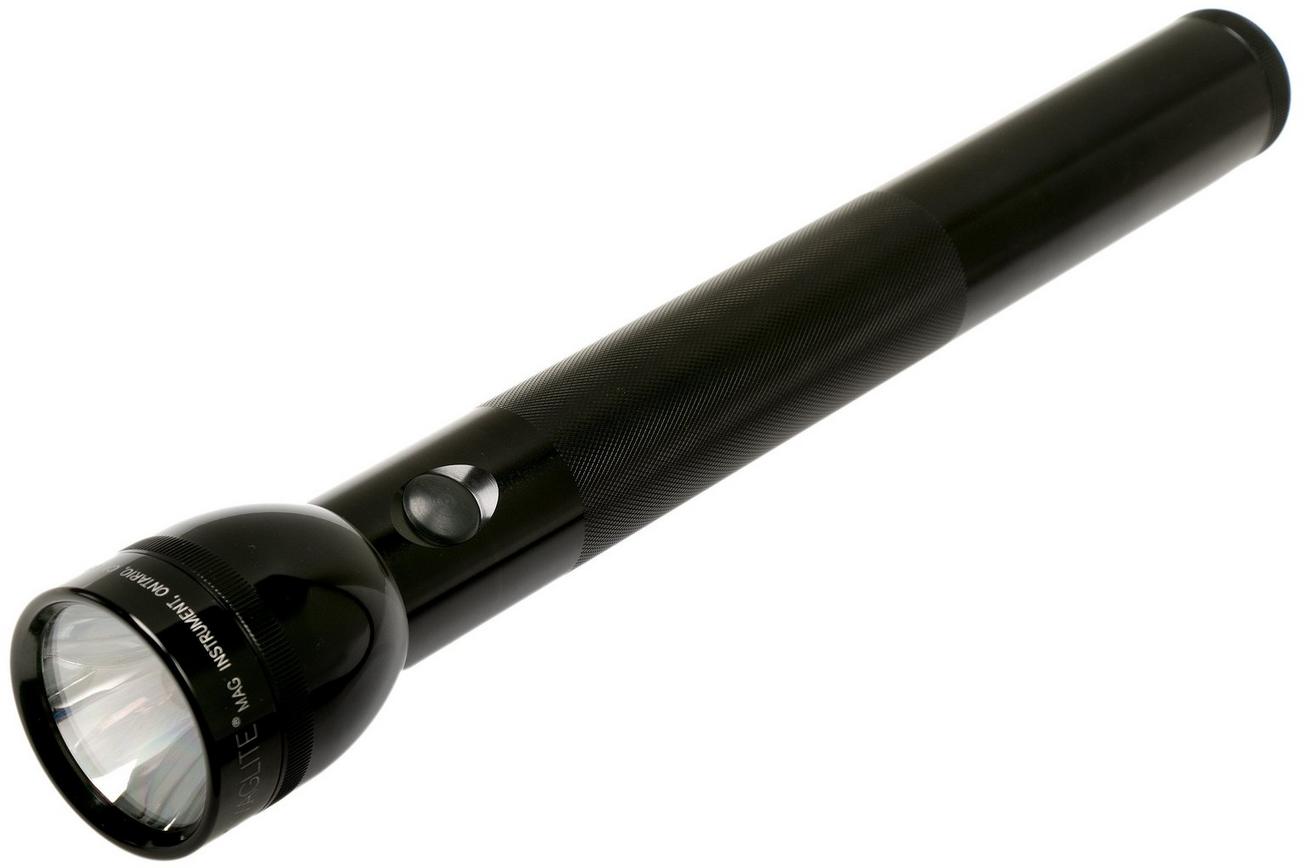Maglite Staaflamp type 4 D-cell, zwart