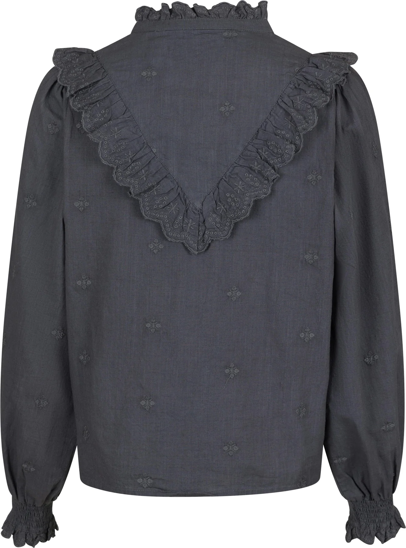 Neo Noir Degas Blouse dark grey