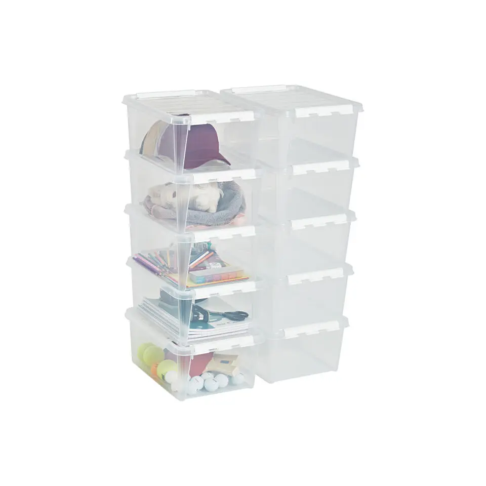 SmartStore Stevige Opbergbox 14L Set van 2 - 40x30x18cm