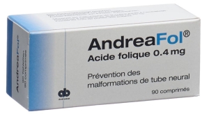 ANDREAFOL Tabletten 0.4mg, 90 Stück