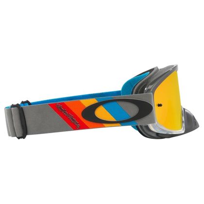 Masque cross Oakley O FRAME 2.0 TLD GREY STRIPES FIRE IRIDIUM 2024 - Gris