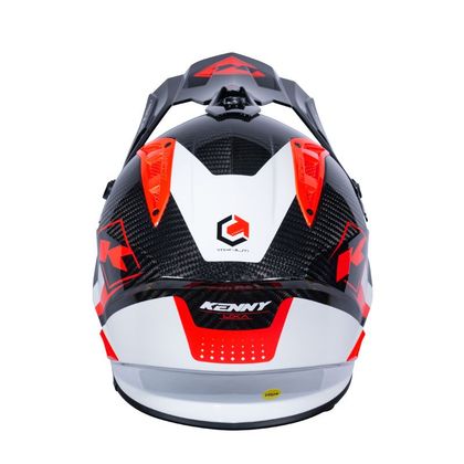 Casque cross Kenny TITANIUM CARBON GRAPHIC 2024 - Rouge