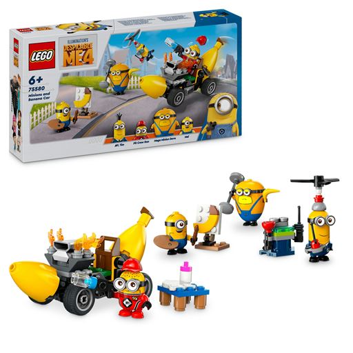LEGO Despicable Me Minions Og Bananbil - 75580