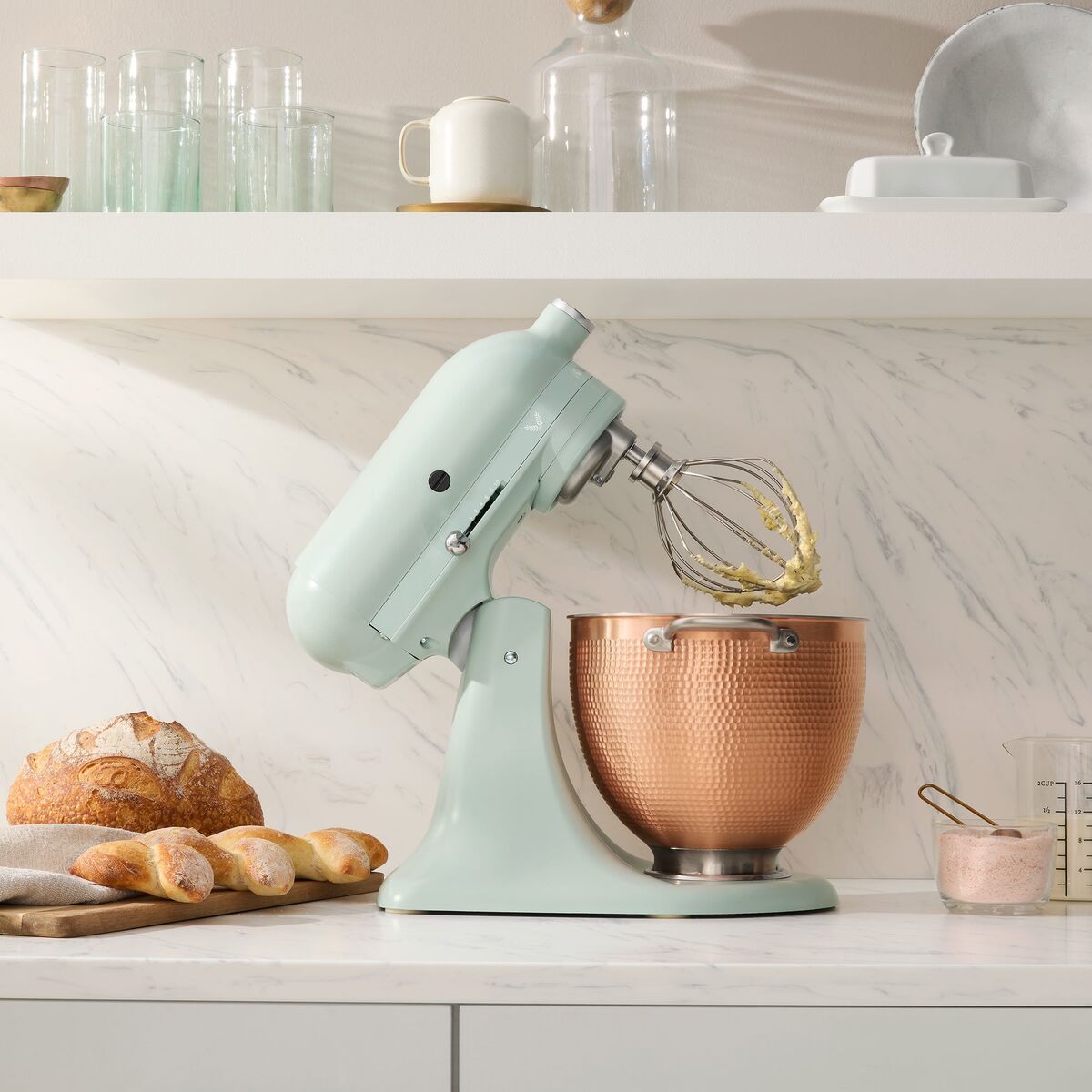 Artisan KSM180 Blossom Kjøkkenmaskin 4,7 liter, kobberskål