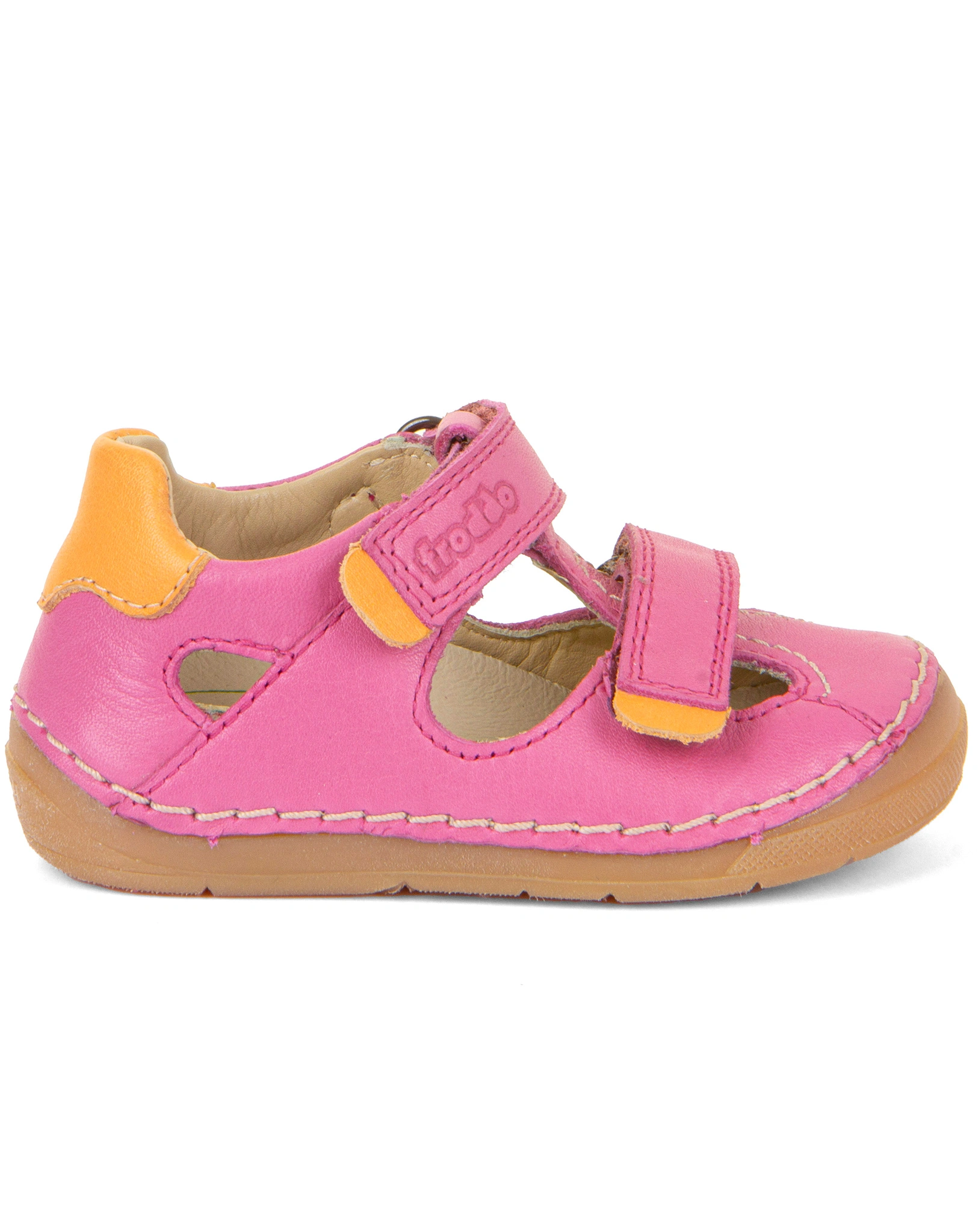 Klett-Lauflernsandalen PAIX DOUBLE in fuxia