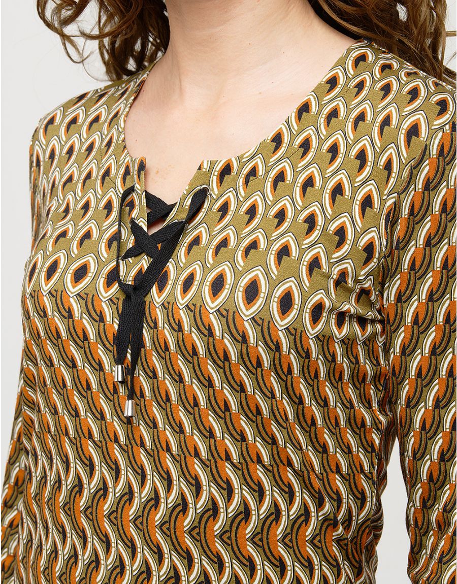 T-shirt motif jaune