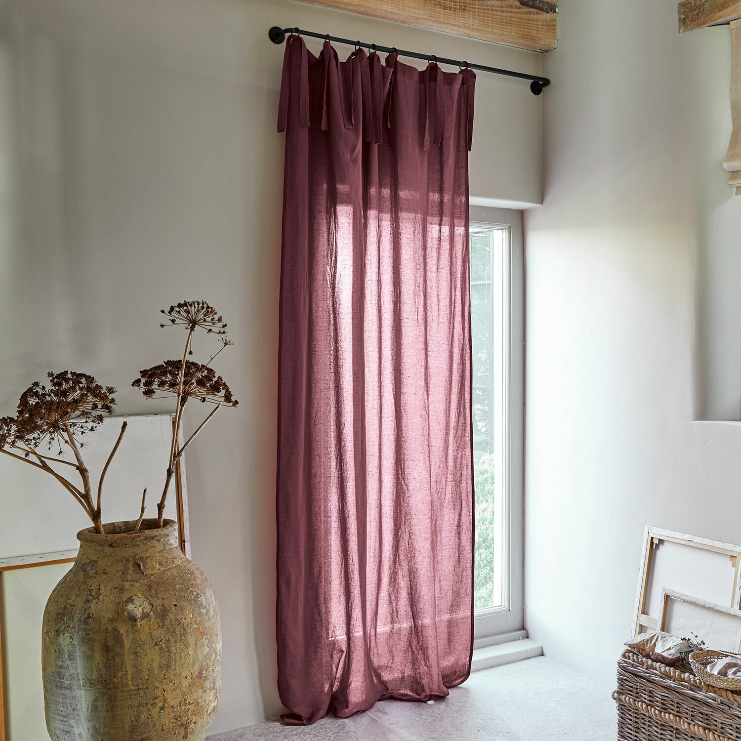 Gardine Adara bordeaux