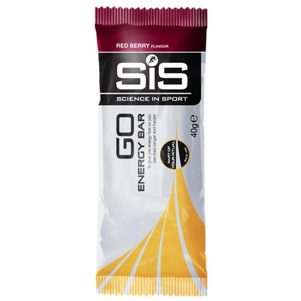 Barra Energética SIS Go Sabor Frutas Vermelhas 40g
