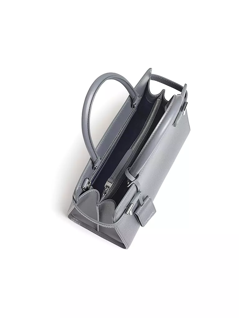 LE TANNEUR Ledertasche - Shopper EMELIE Medium grau