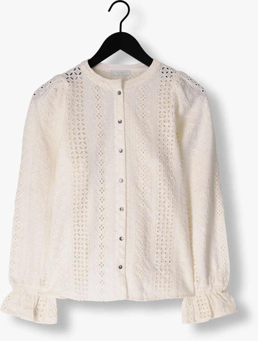 BY-BAR ecru by-bar blouse frankie embroidery blouse