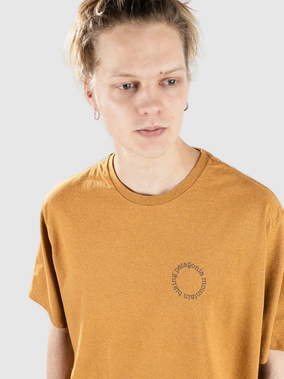 Patagonia Spoke Stencil Responsibili T-Shirt golden caramel