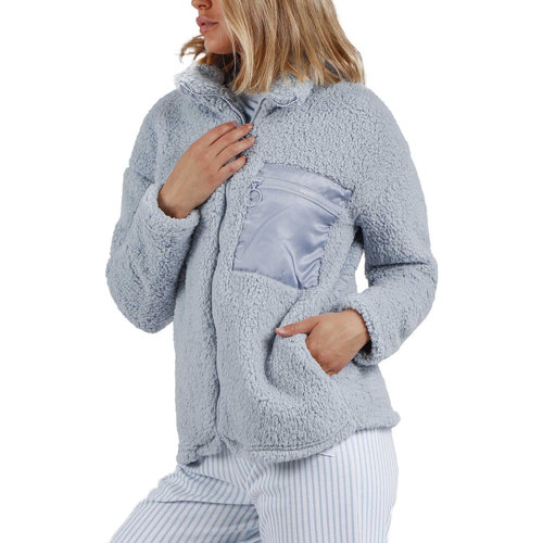 Admas - Chaqueta interior Soft Home Azul
