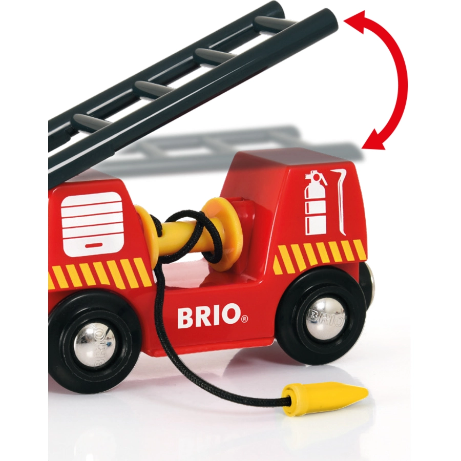 BRIO® WORLD Große Feuerwehr-Station mit Einsatzfahrzeug 33833