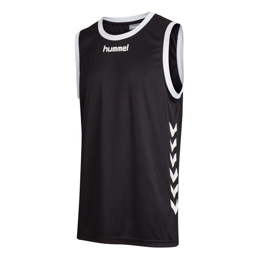 Maillot de basket avec chevrons sportifs et col ras du cou profond