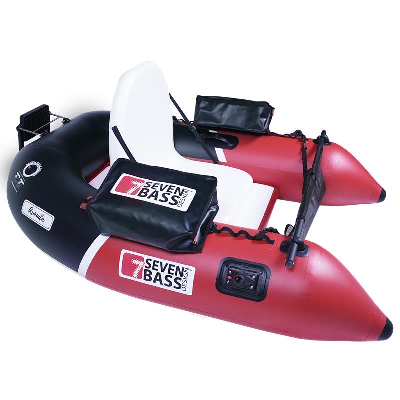 Float Tube Seven Bass Armada Red-Black