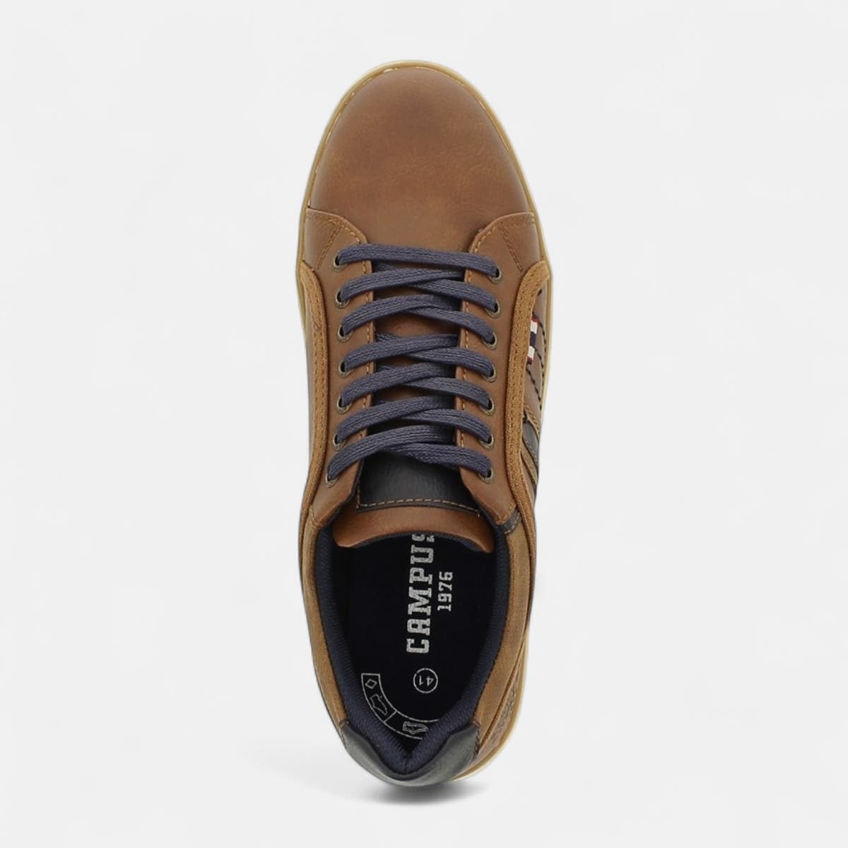 Baskets basses Homme cognac