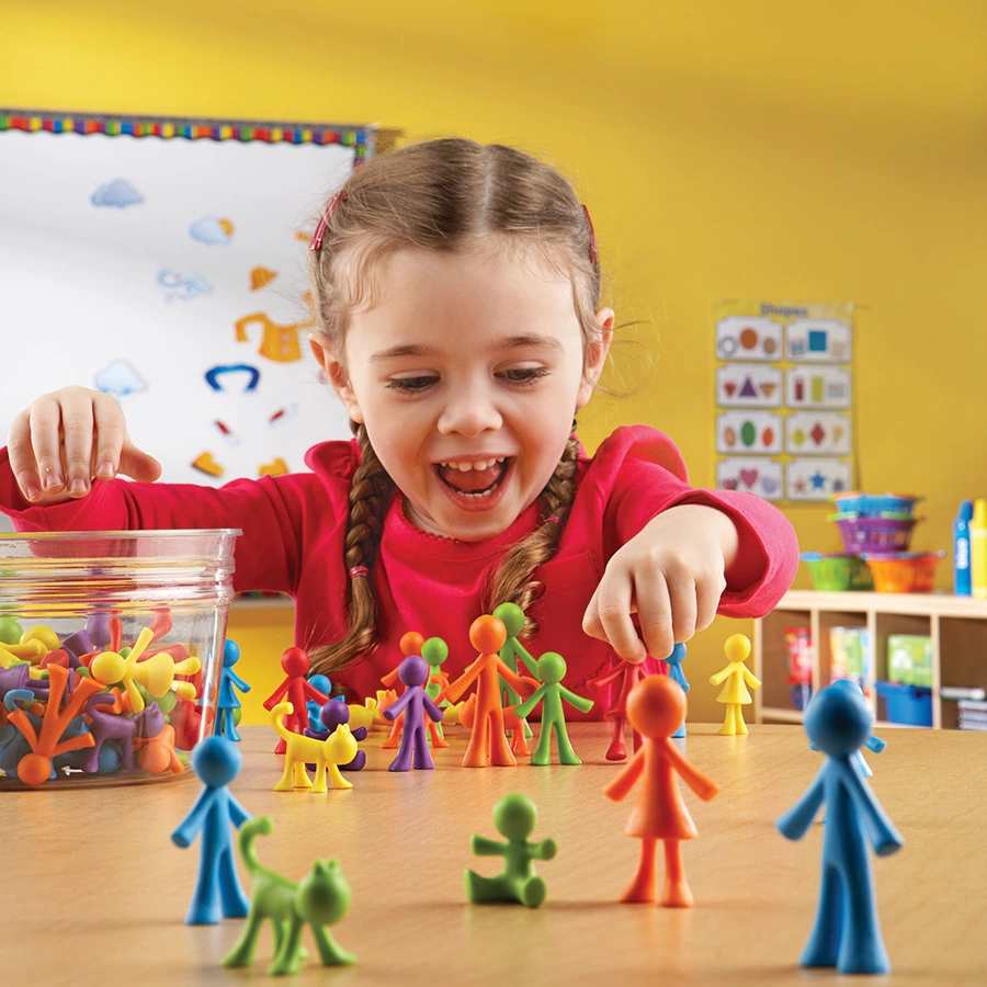 Learning Resources® All about me - Spielfiguren Familie 72 Teile
