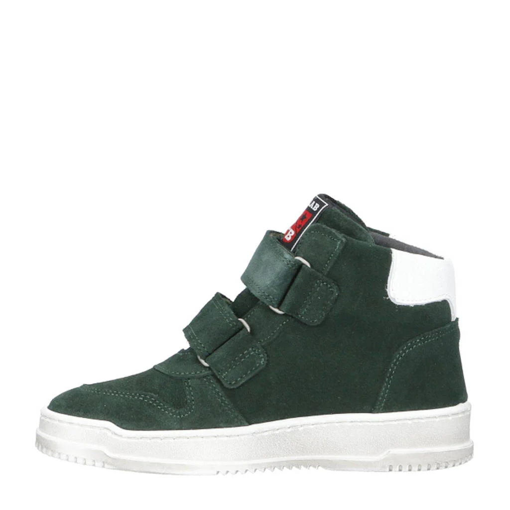 Develab suède sneakers donkergroen