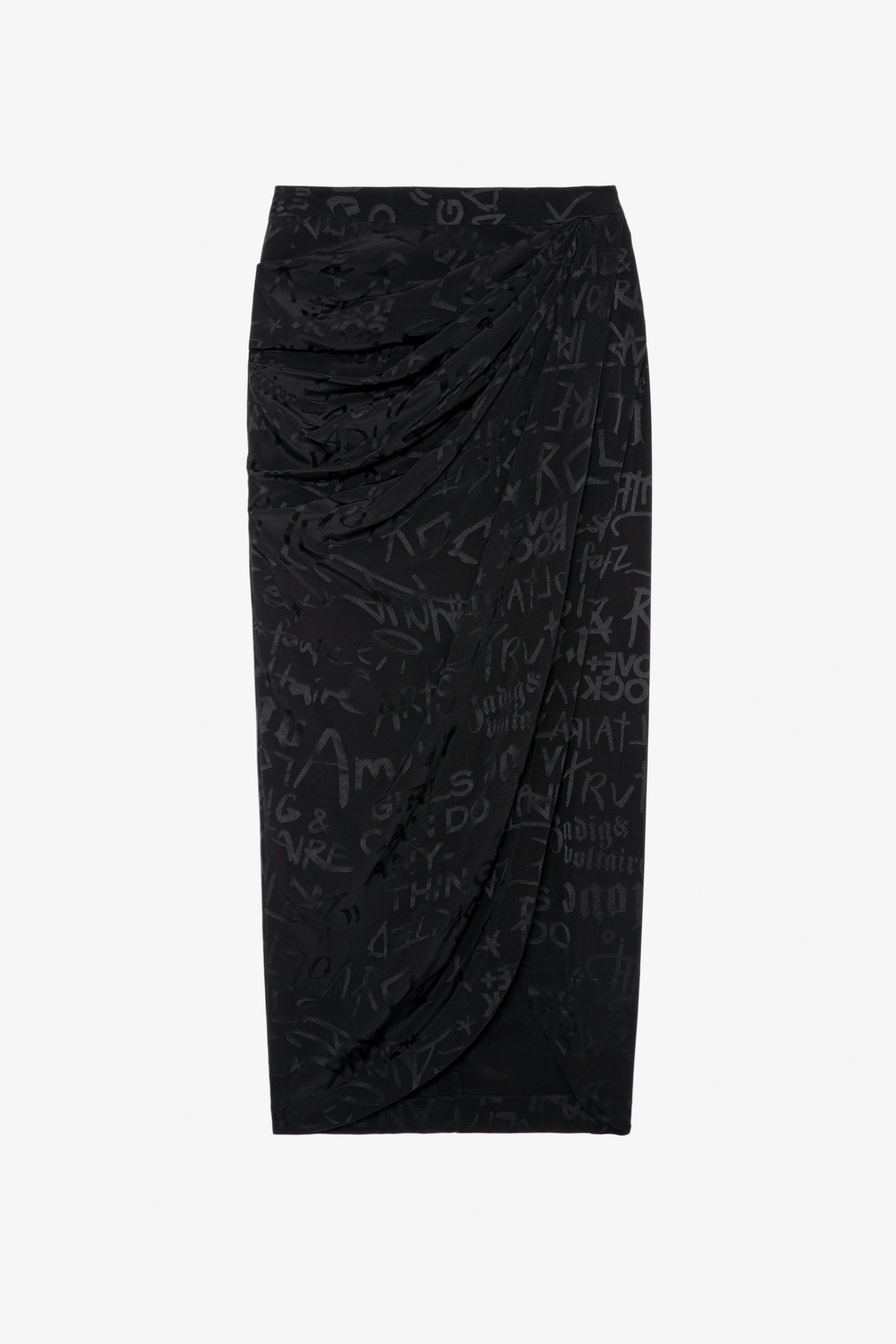 Jupe Jamelia Soie Jacquard