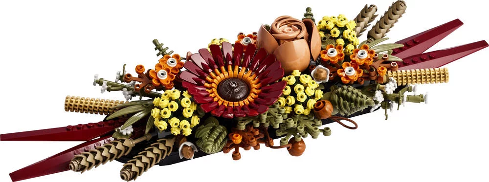LEGO®ICONS 10314 - LE CENTRE DE TABLE FLEURS SECHEES