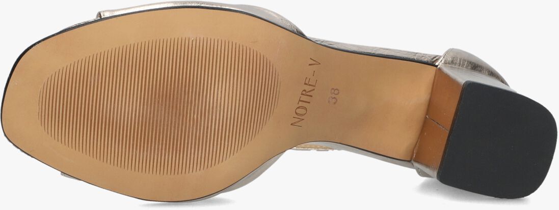 NOTRE-V gouden notre-v sandalen 16054