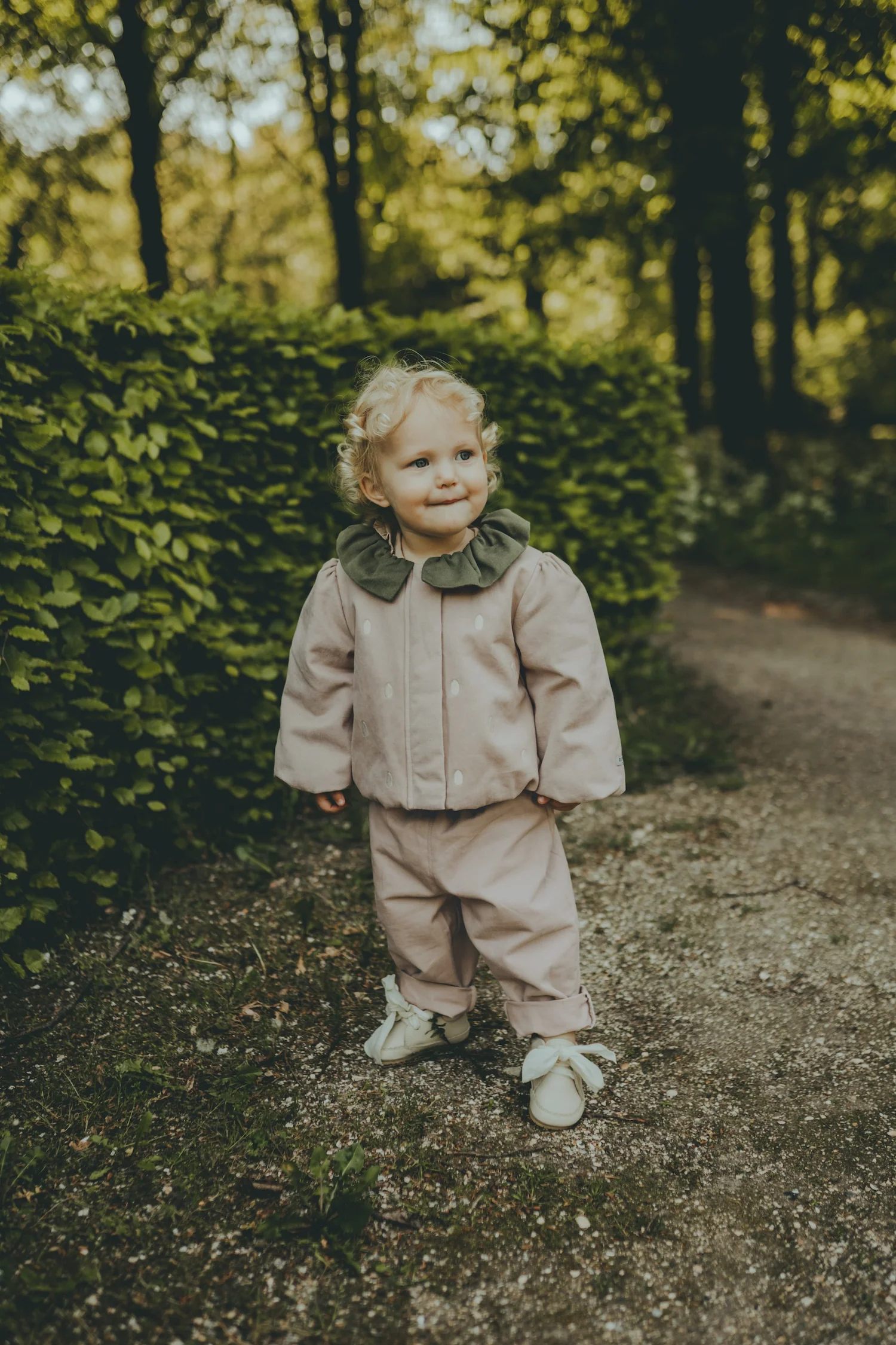 Julie Jacket | Strawberry | Lavender Brown