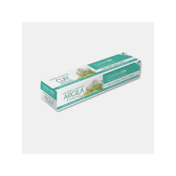 Golden Silk Dentífrico Natural Argila e Funcho 75ml