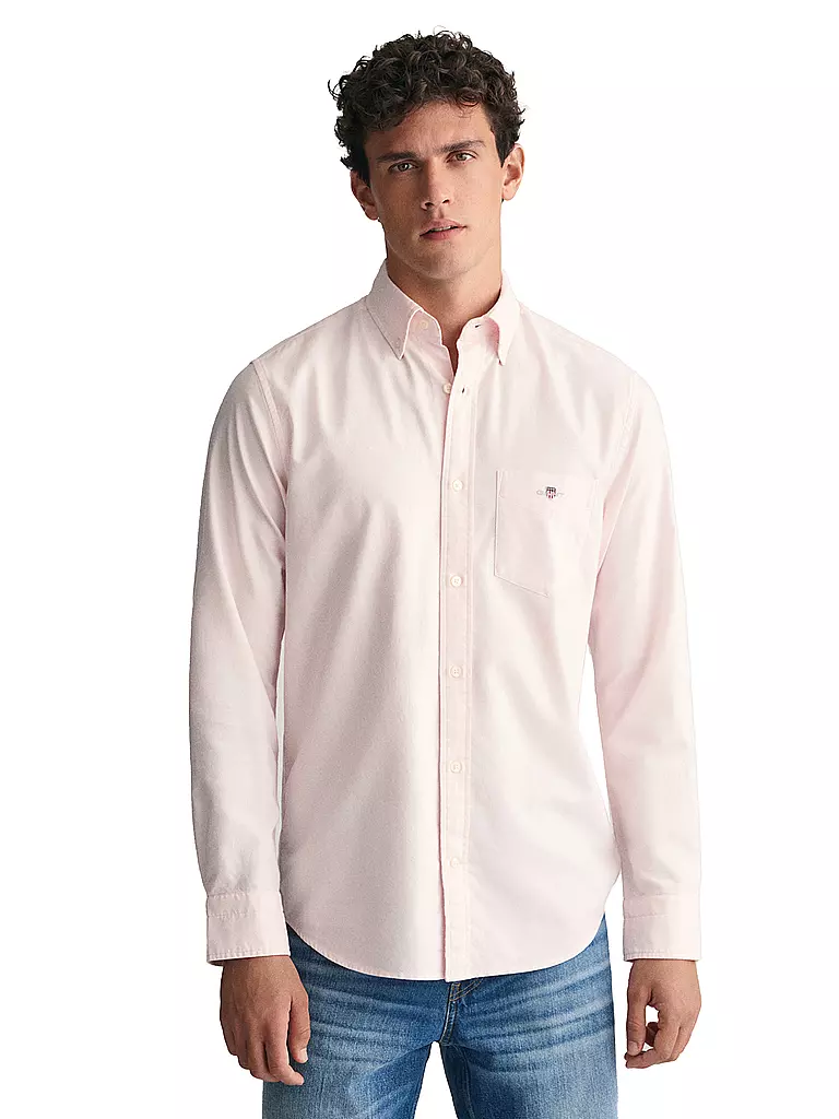 GANT Hemd Regular Fit  rosa