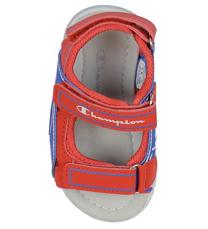 Champion Sandalen m. Light - Wave B TD - Blau/Rot