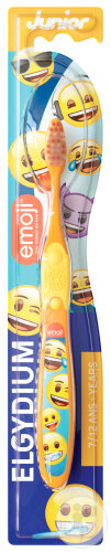 Oral Care Elgydium Junior Brosse À Dents Emoji Enfants De 7 À 12 Ans Souple 1 Pièce