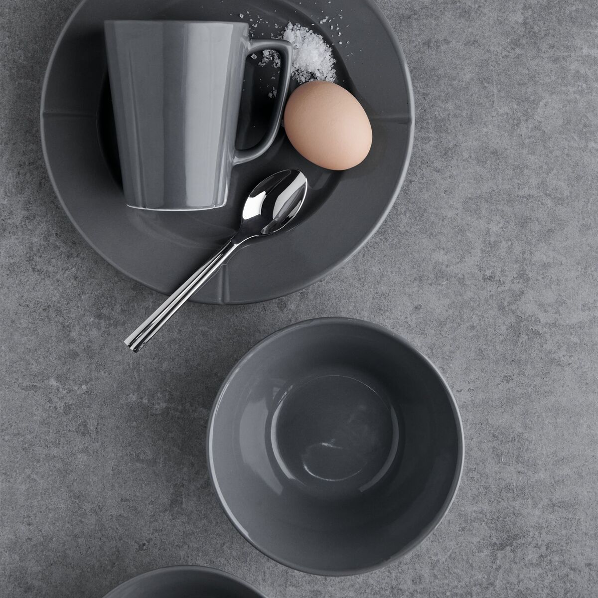 Grand Cru skål, 15 cm, ash grey