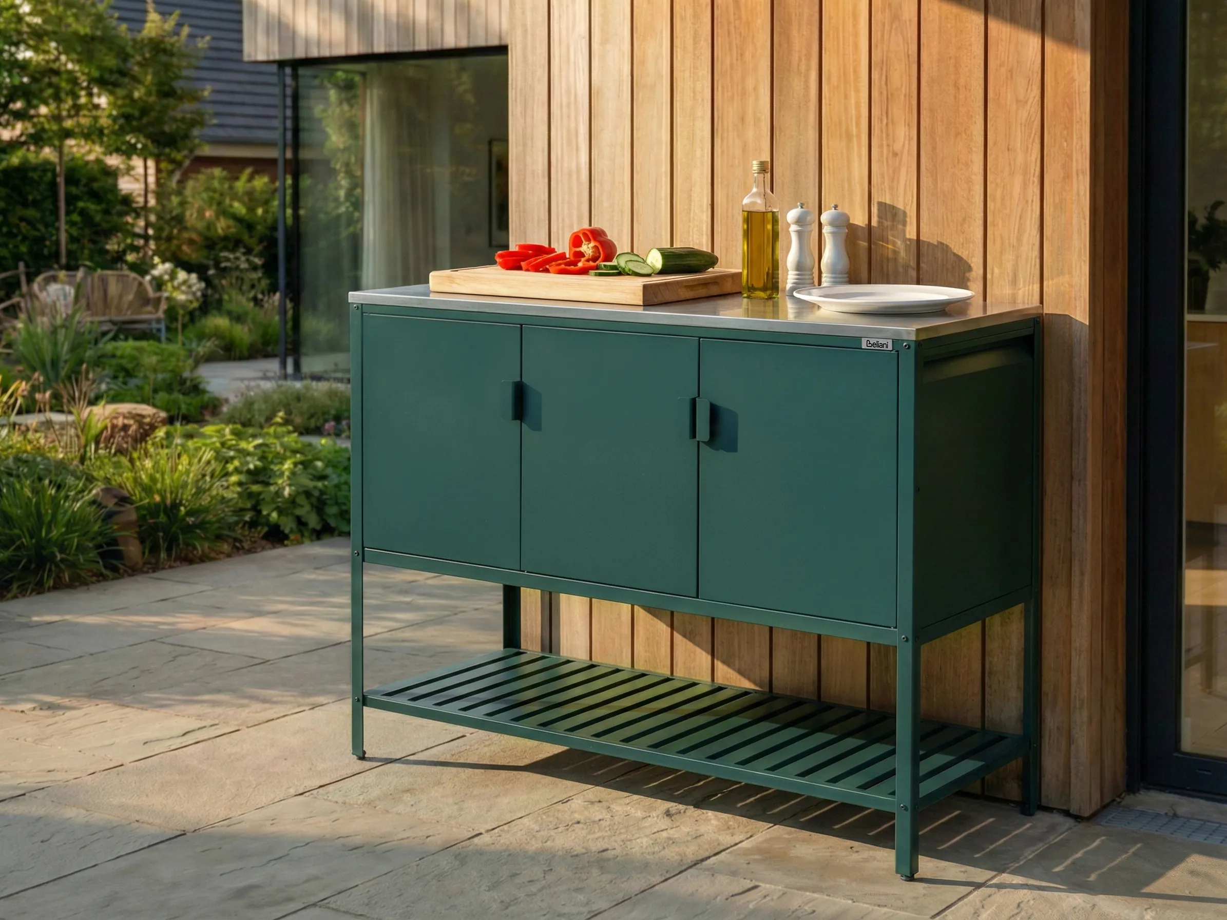 Tuin keukenkast MAENZA Metaal Groen