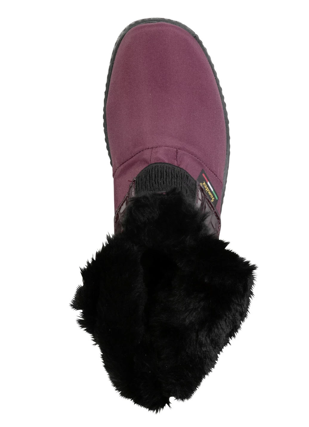 ELENA EDEN Stiefelette aus weichem Textilmaterial