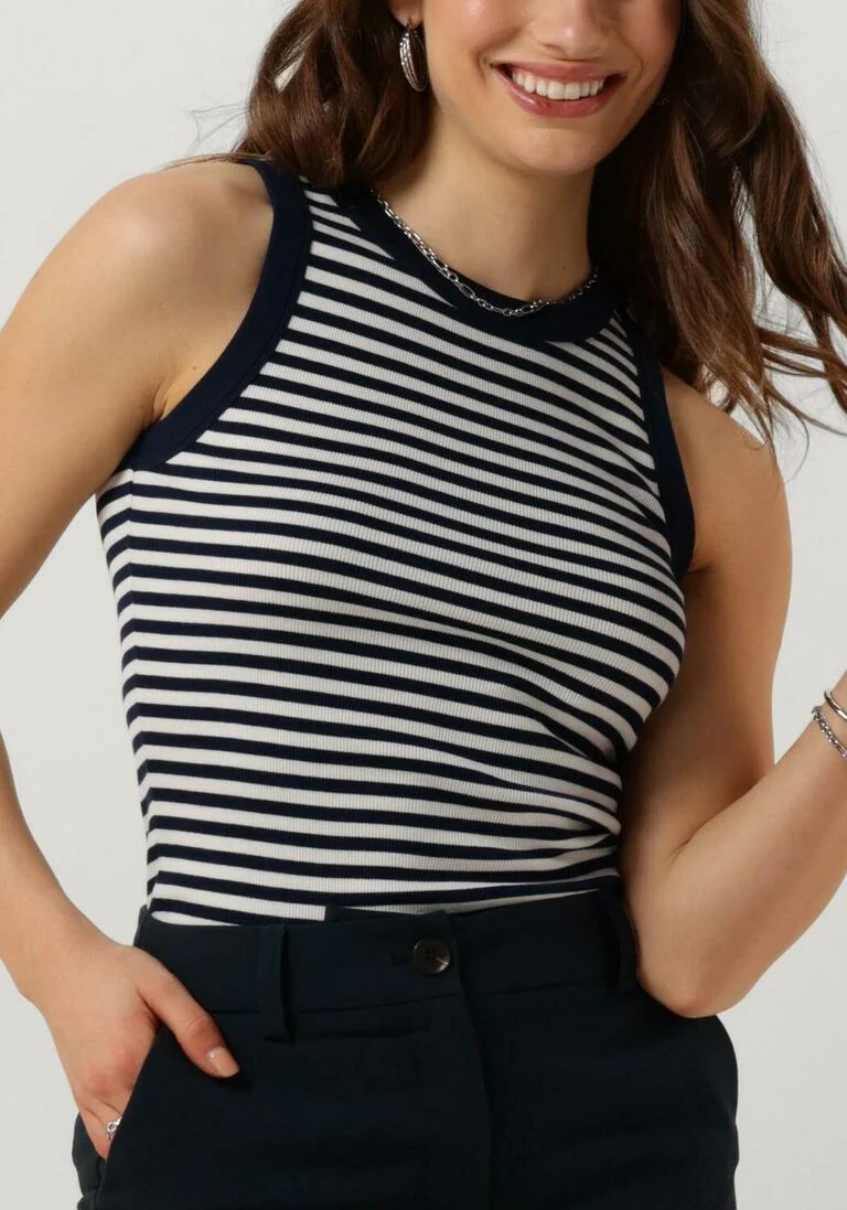DRYKORN donkerblauwe drykorn top olina