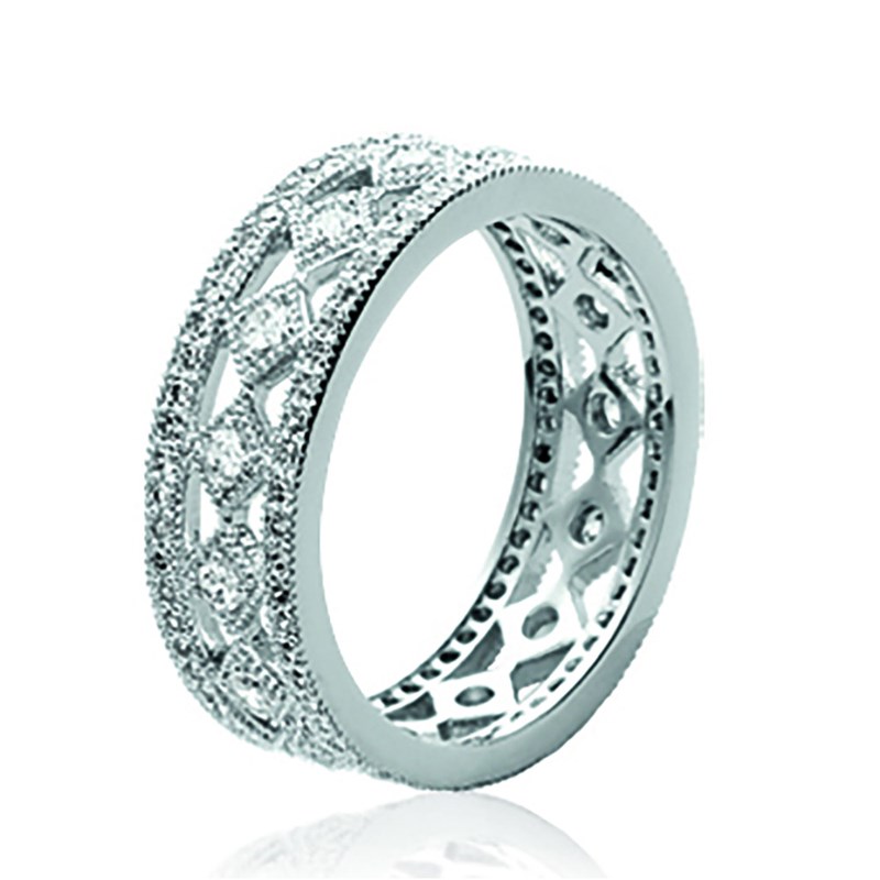 Bague Femme - Argent 925 - Oxyde de zirconium