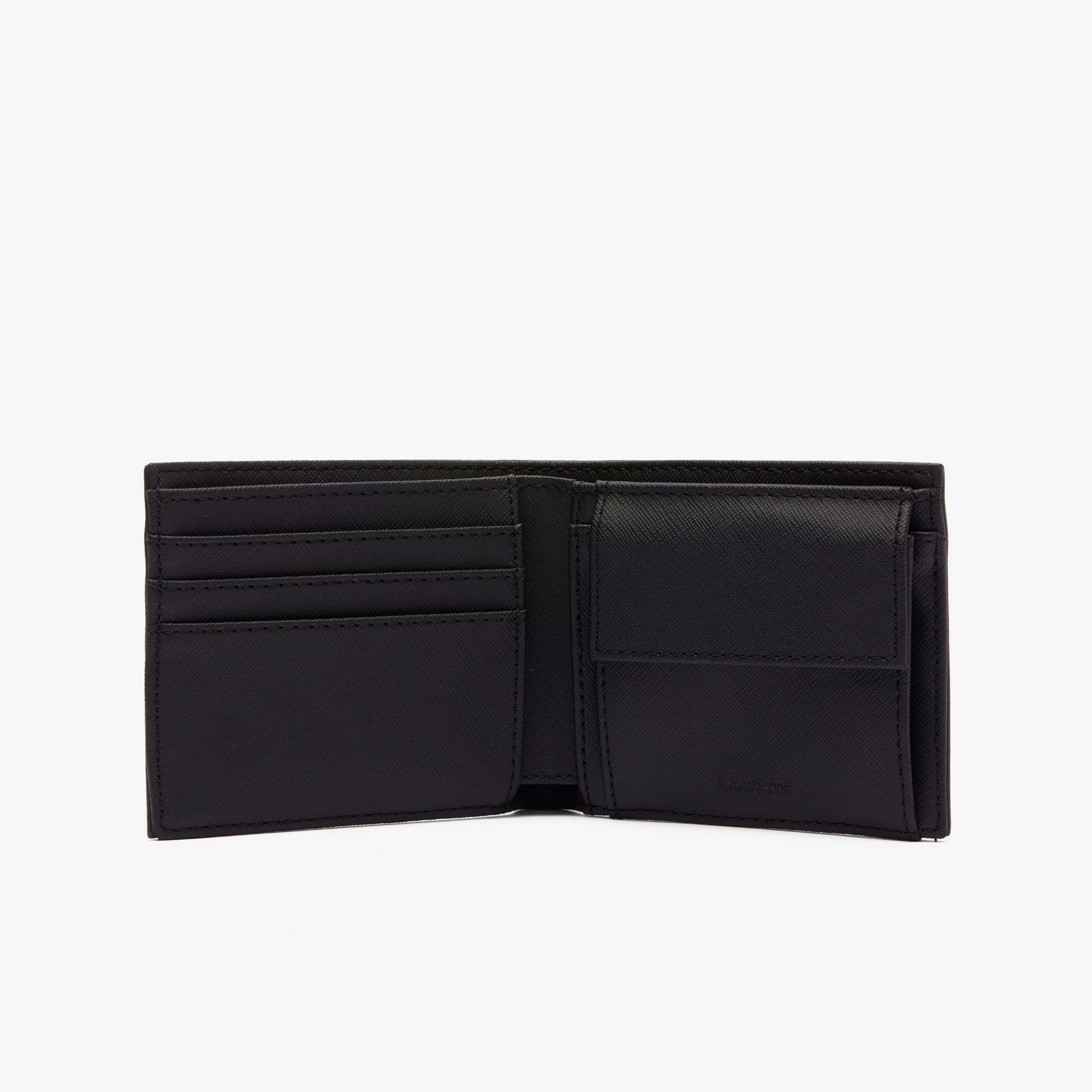 Portefeuille pliable moyen Men's Classic Portefeuilles - Noir - Lacoste - Homme