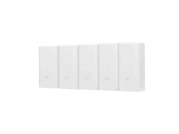 Ubiquiti Networks POE-24-12W-G - Strøminjektor - AC 120/230 V - 12 watt (en pakke 5)