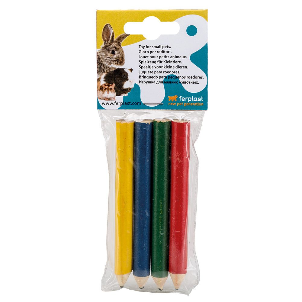 Hygiène et soin des dents des rongeurs ferplast pa 4753 jeu à ronger en bois