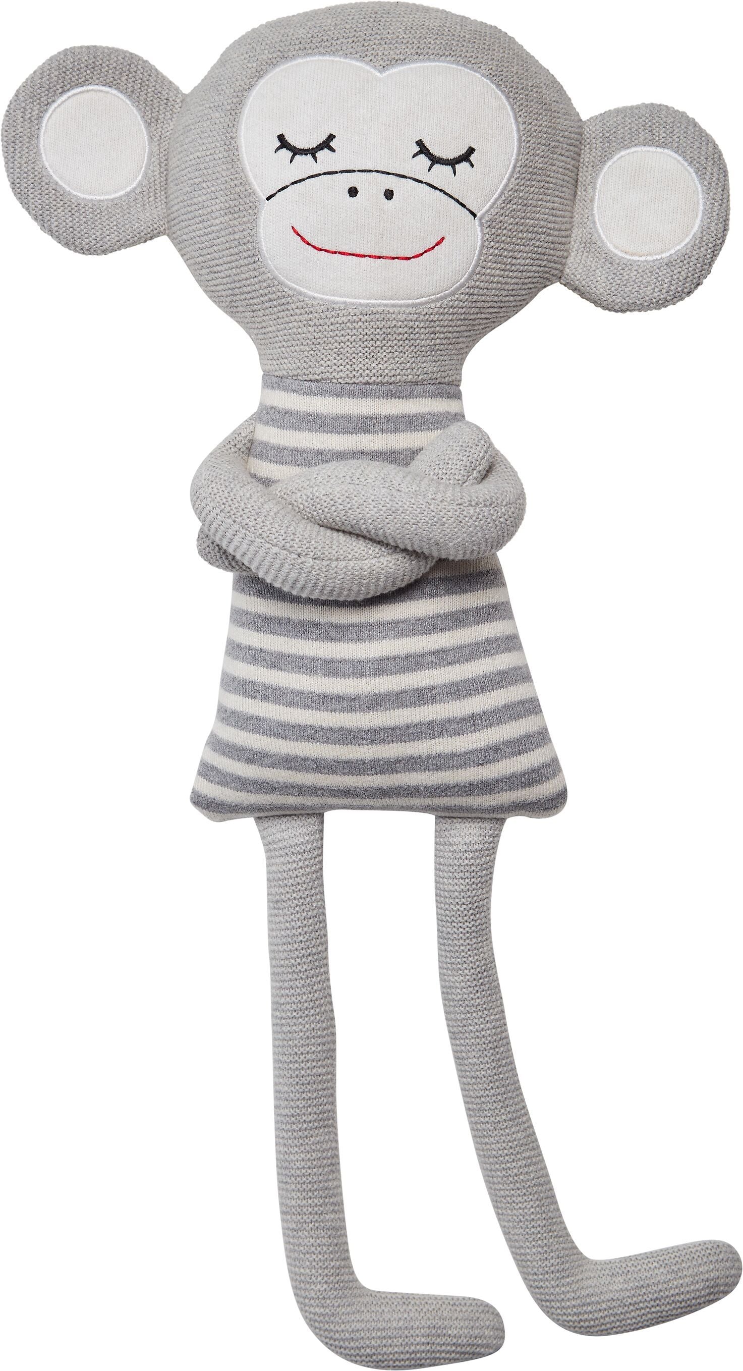 INEZ Stofftier - Grau / B: 30.0 cm x H: 55.0 cm