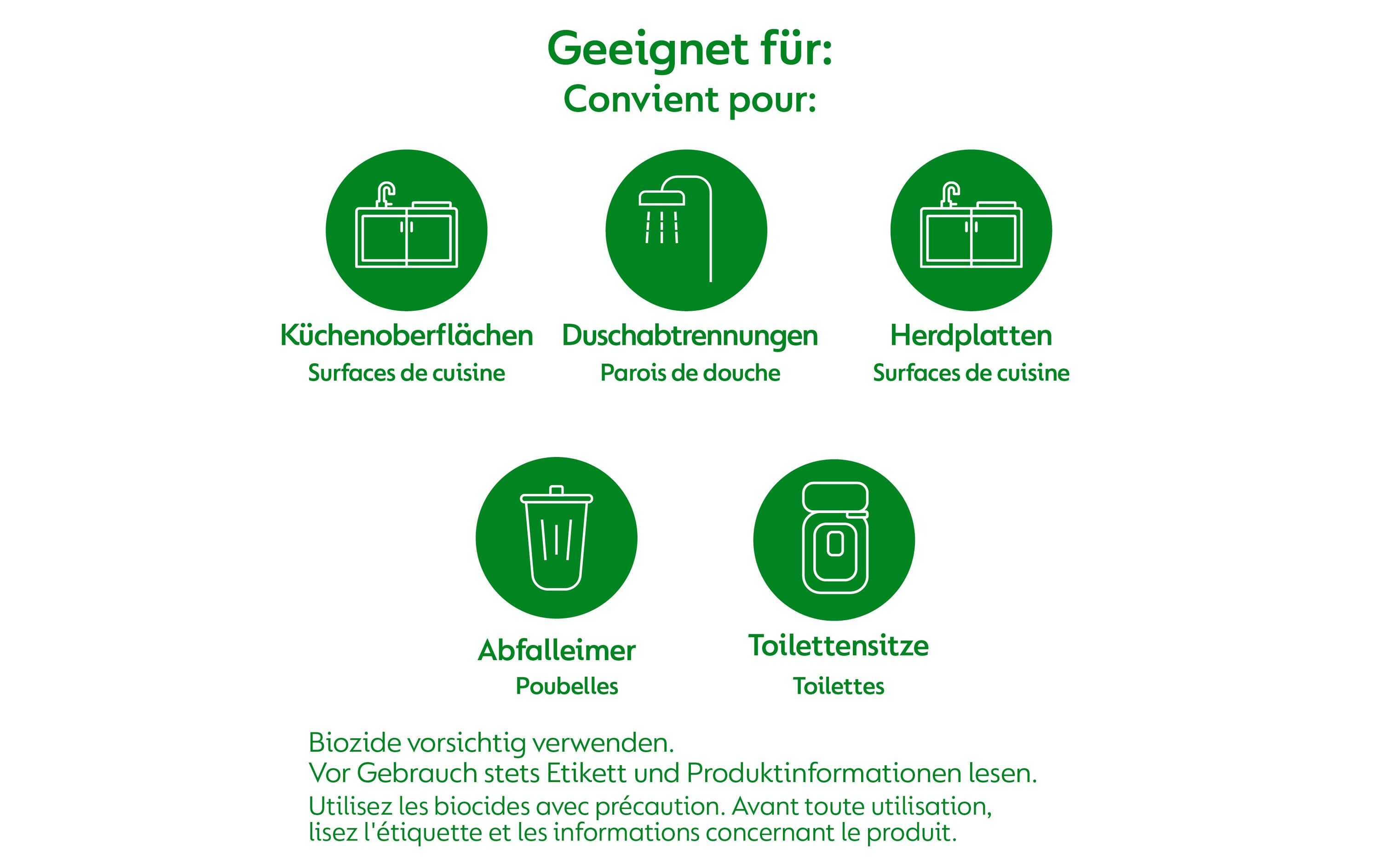 Allzweckreiniger Spray Grapefruit 0.5 lReinigungsspray mit Grapefruitduft für eine hygienische Reinigung