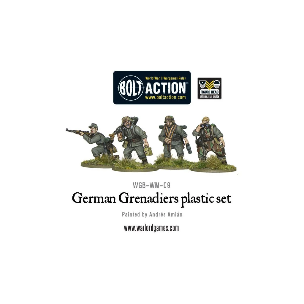 Bolt Action - German Grenadiers (plastic boxe)