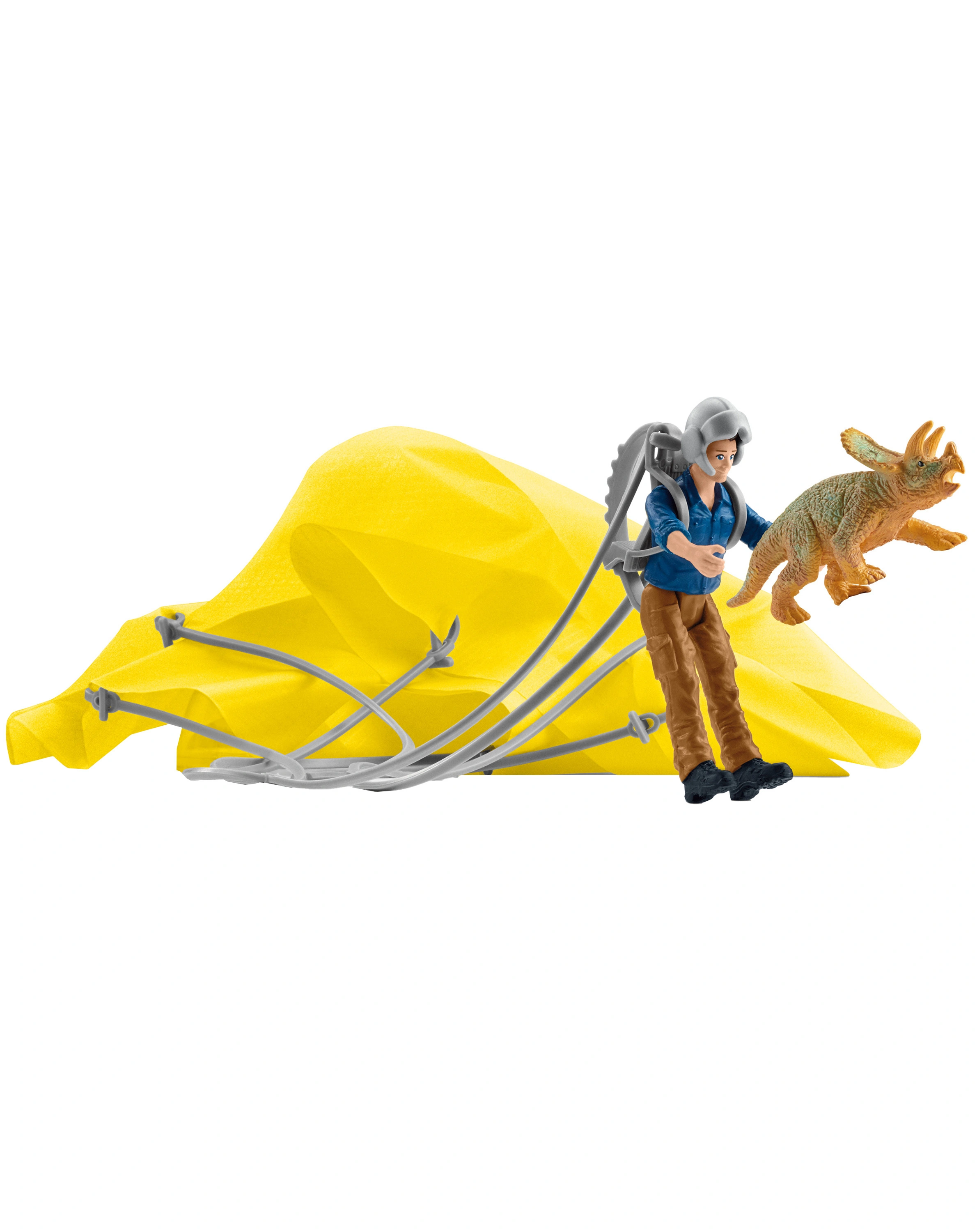 schleich® 41471 Dinosaurs - Dino Fallschirmrettung