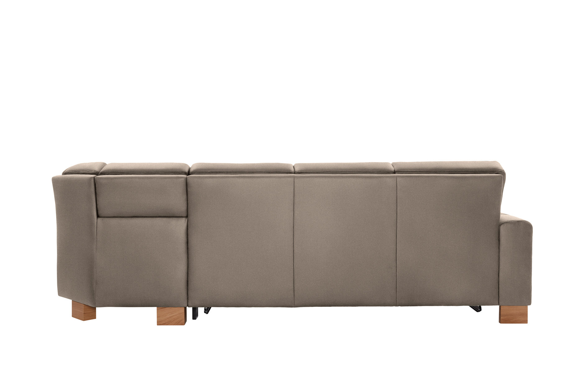 polsterpower Ecksofa - Miro mandel - Basismodell - rechts